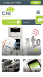 Mobile Screenshot of cie-group.com